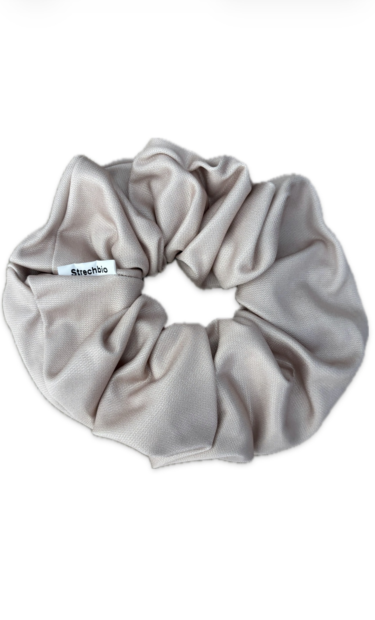 Screenshot Μπέζ Μονόχρωμο Scrunchie - Image 1