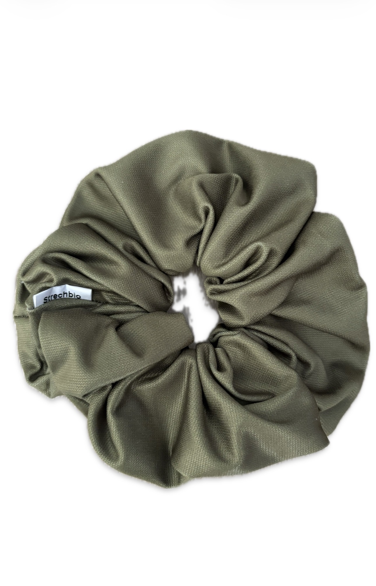 Screenshot Olive Μονόχρωμο Scrunchie - Image 1