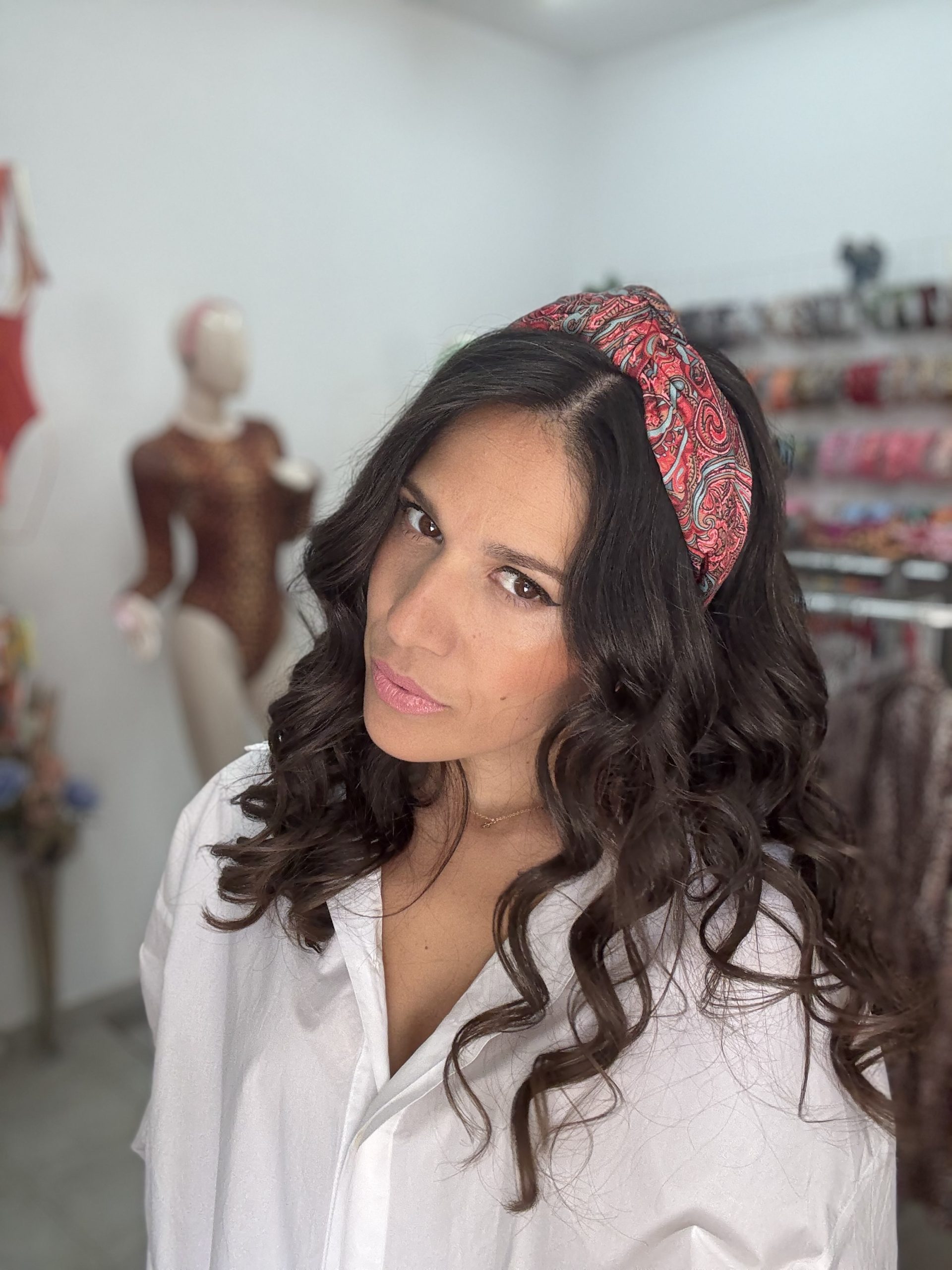 image00013 Colorful Paisley Στέκα με Κόμπο - Image 1