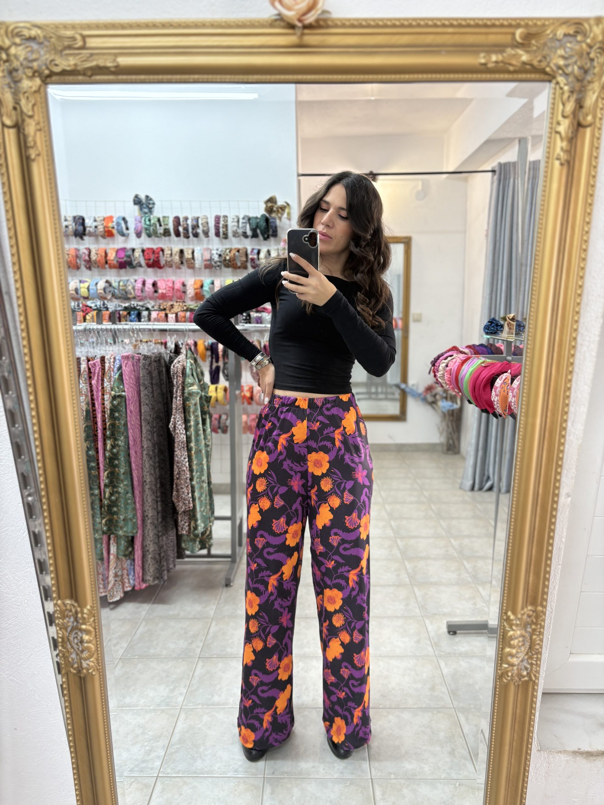 image00014 Flowers Παντελόνα - Image 1