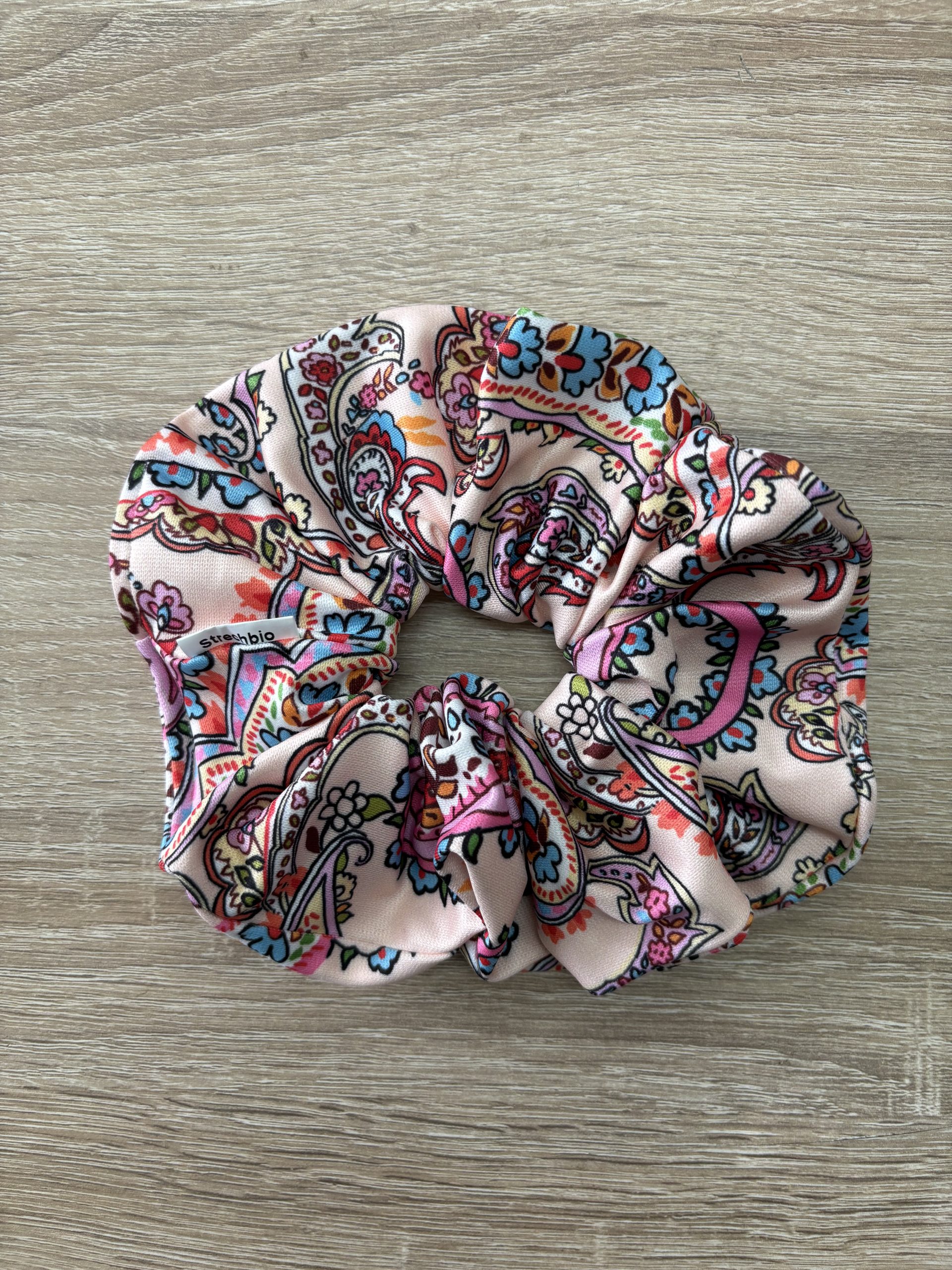 image00011 Floral Paisley Scrunchie - Image 1