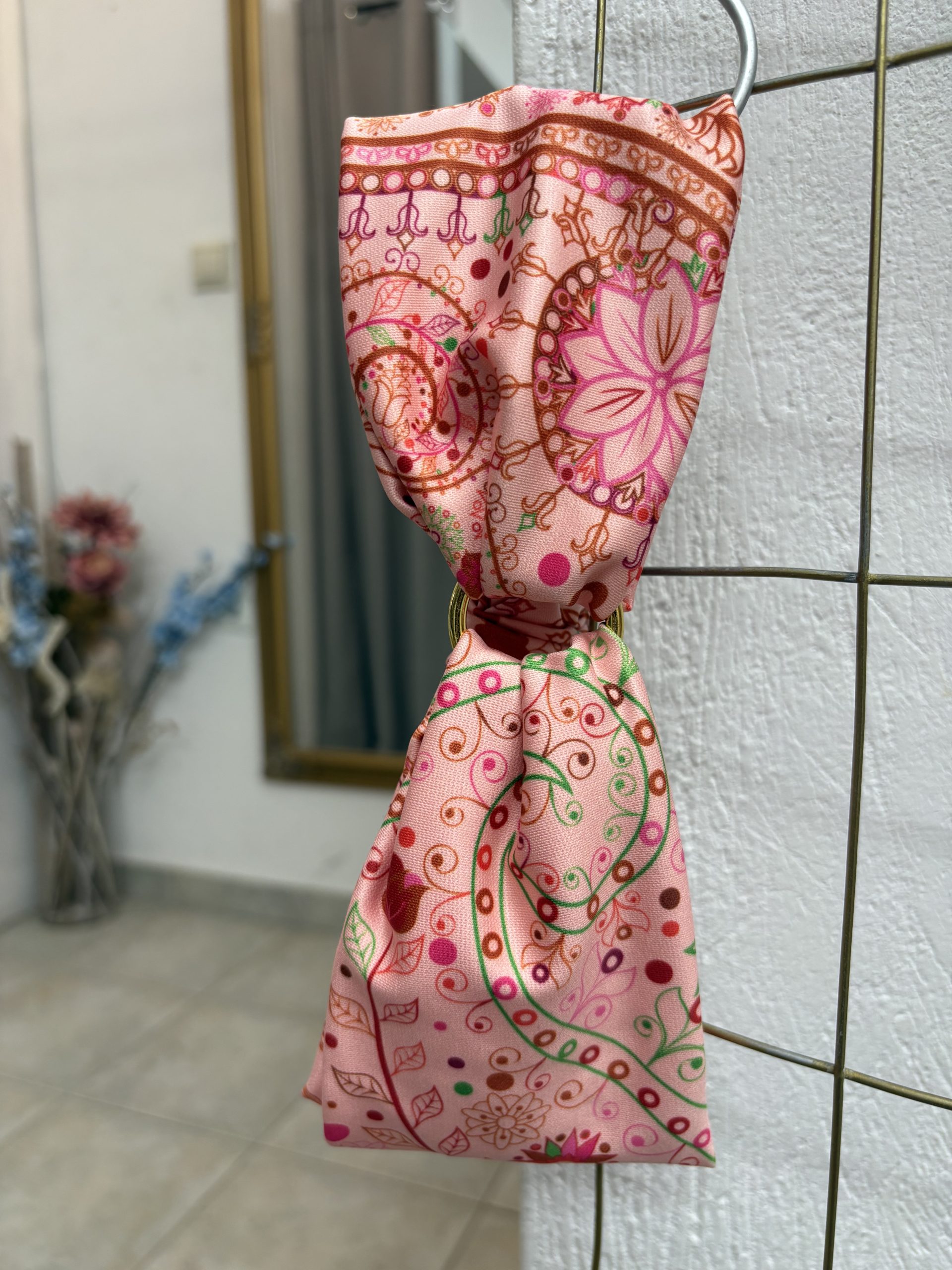 image00011 Pink Paisley Κορδέλα - Image 1