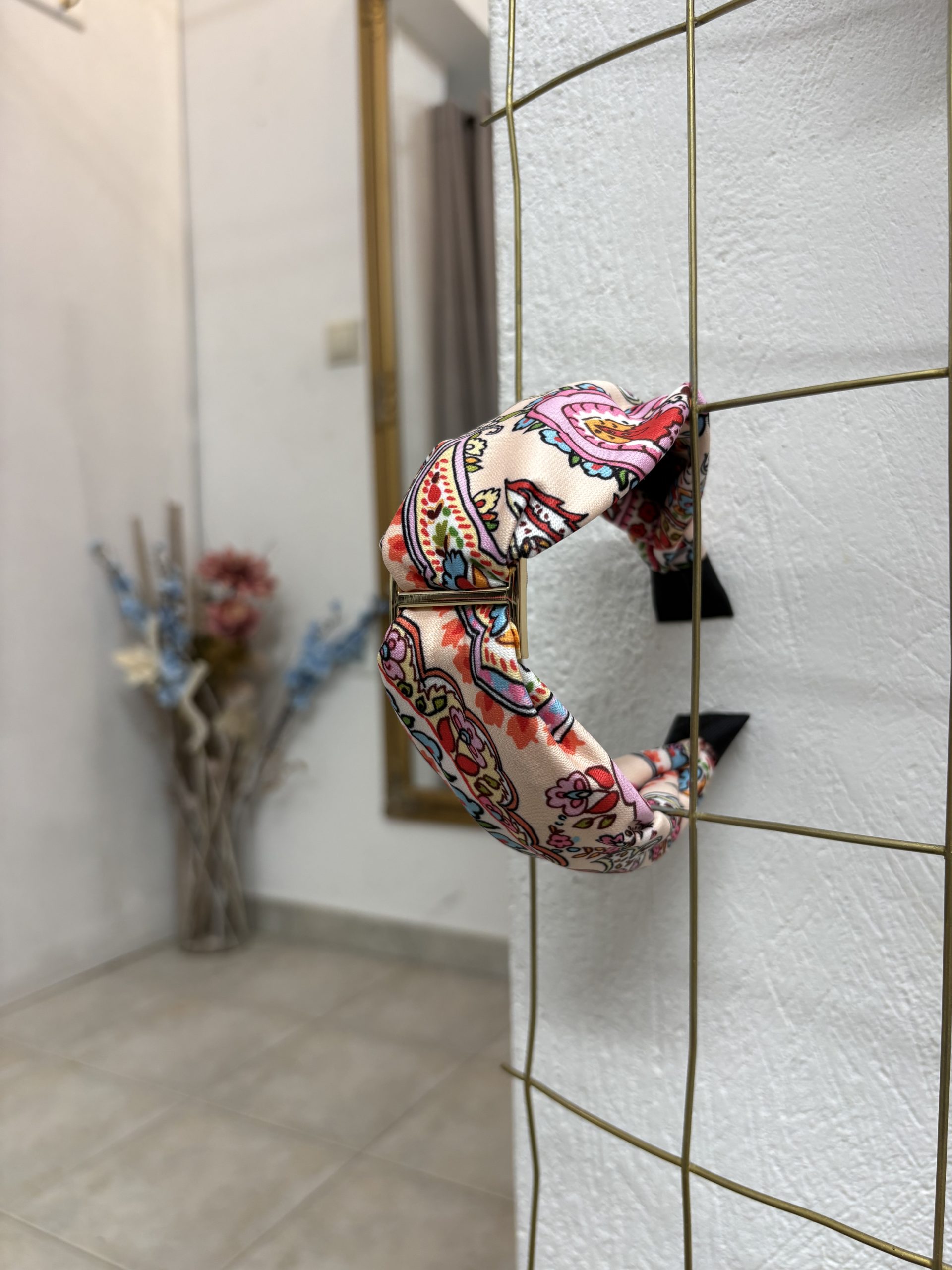 image00023 Floral Paisley Στέκα με Κρίκο - Image 1