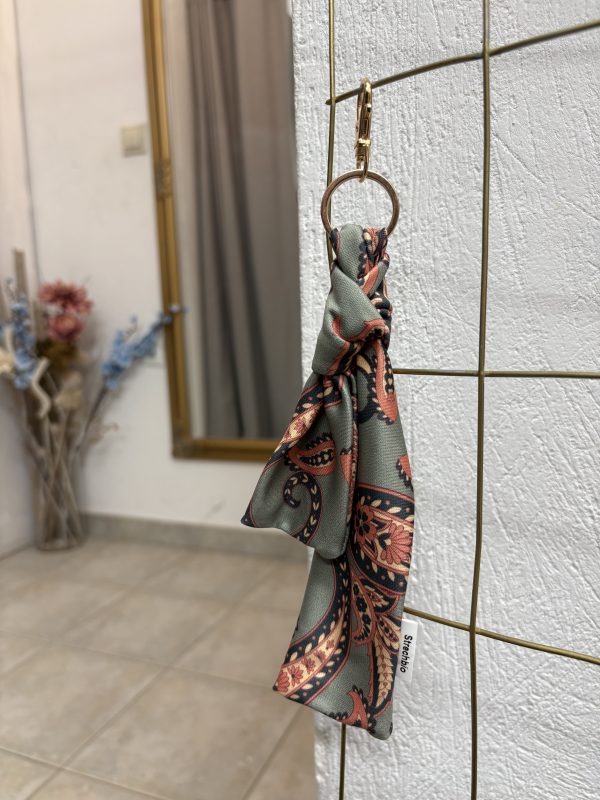 Brown Paisley Μπρελόκ