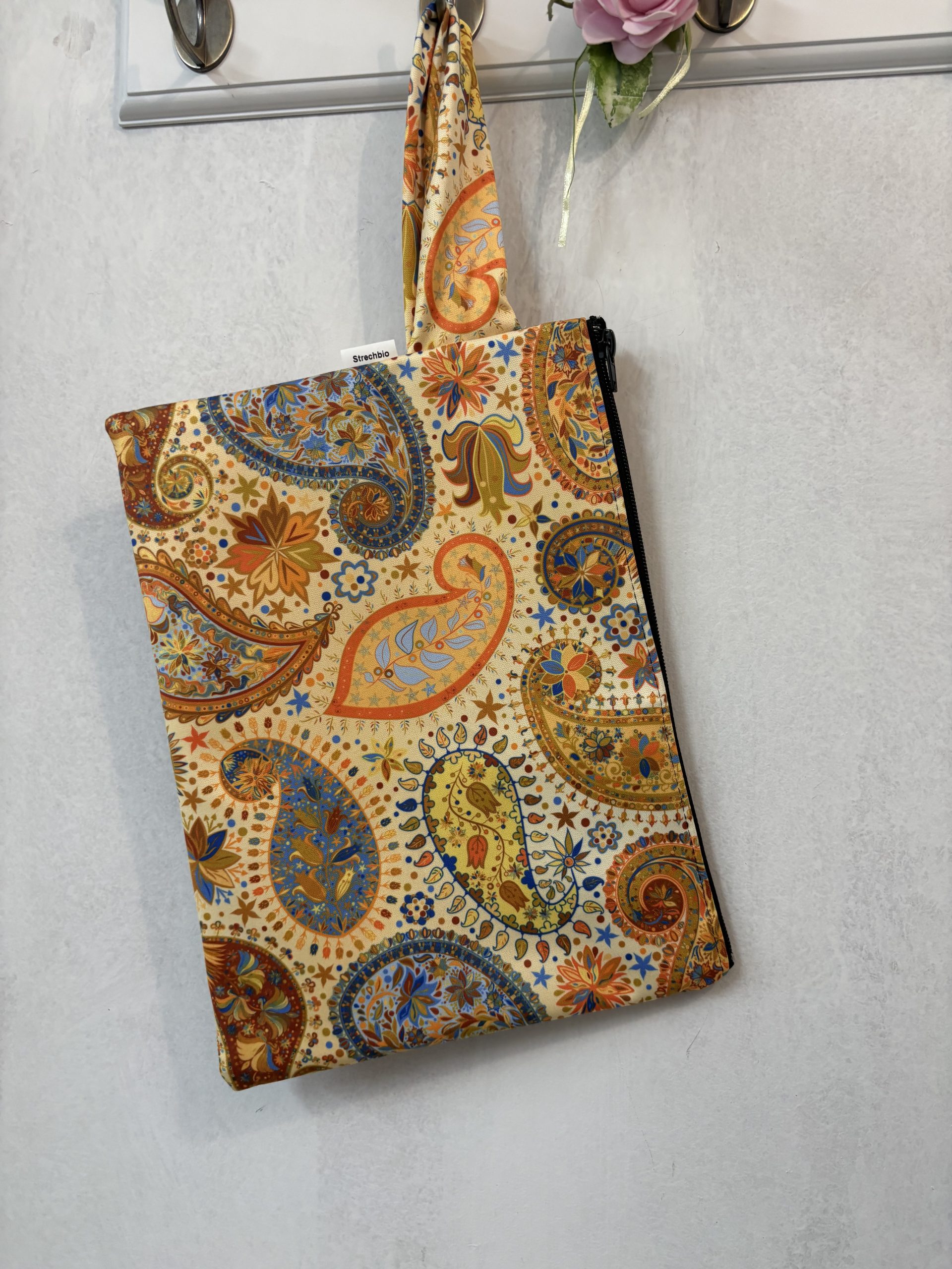 image00045 Yellow Paisley Τσαντάκι - Image 1