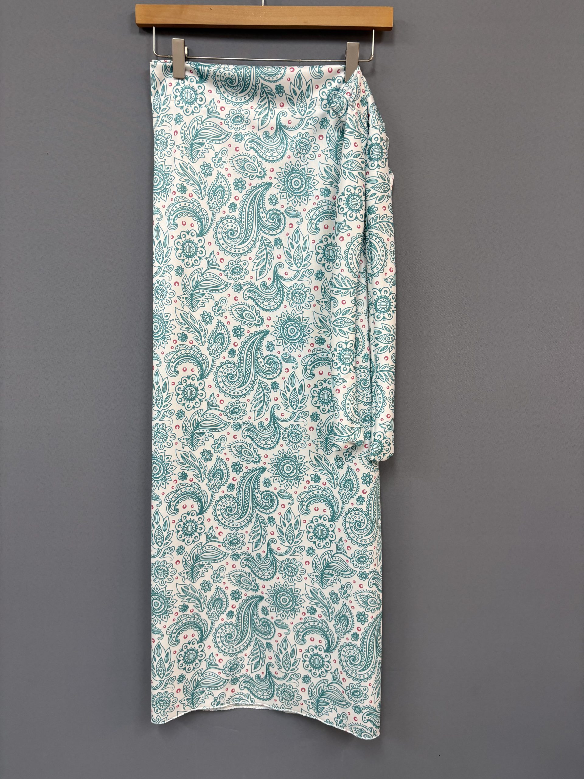 image00032 Light Blue Paisley Πολυμορφικό - Image 1
