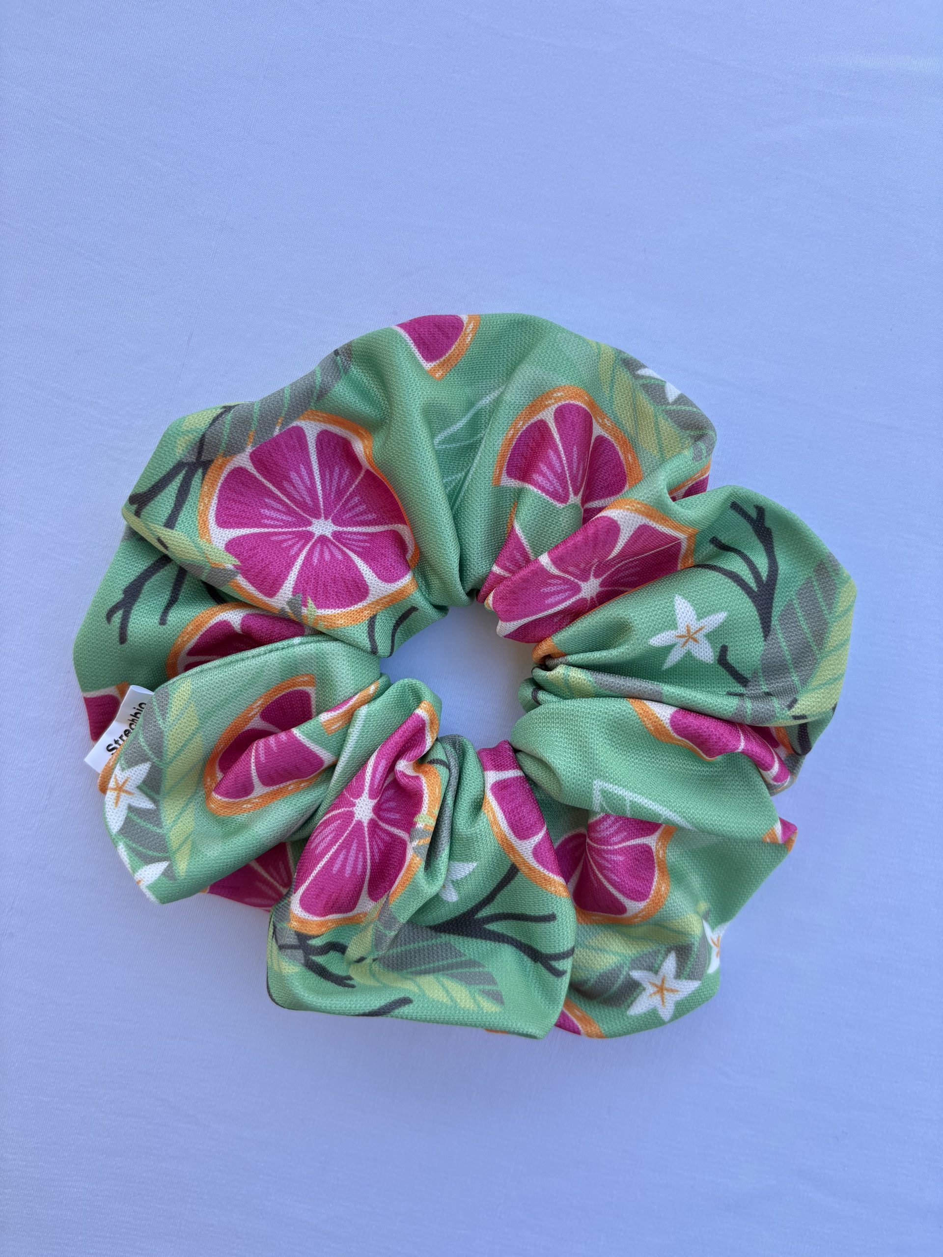 image00033 Purple Orange Scrunchie - Image 1