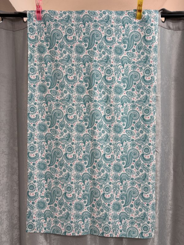 Light Blue Paisley Πετσέτα Θαλάσσης