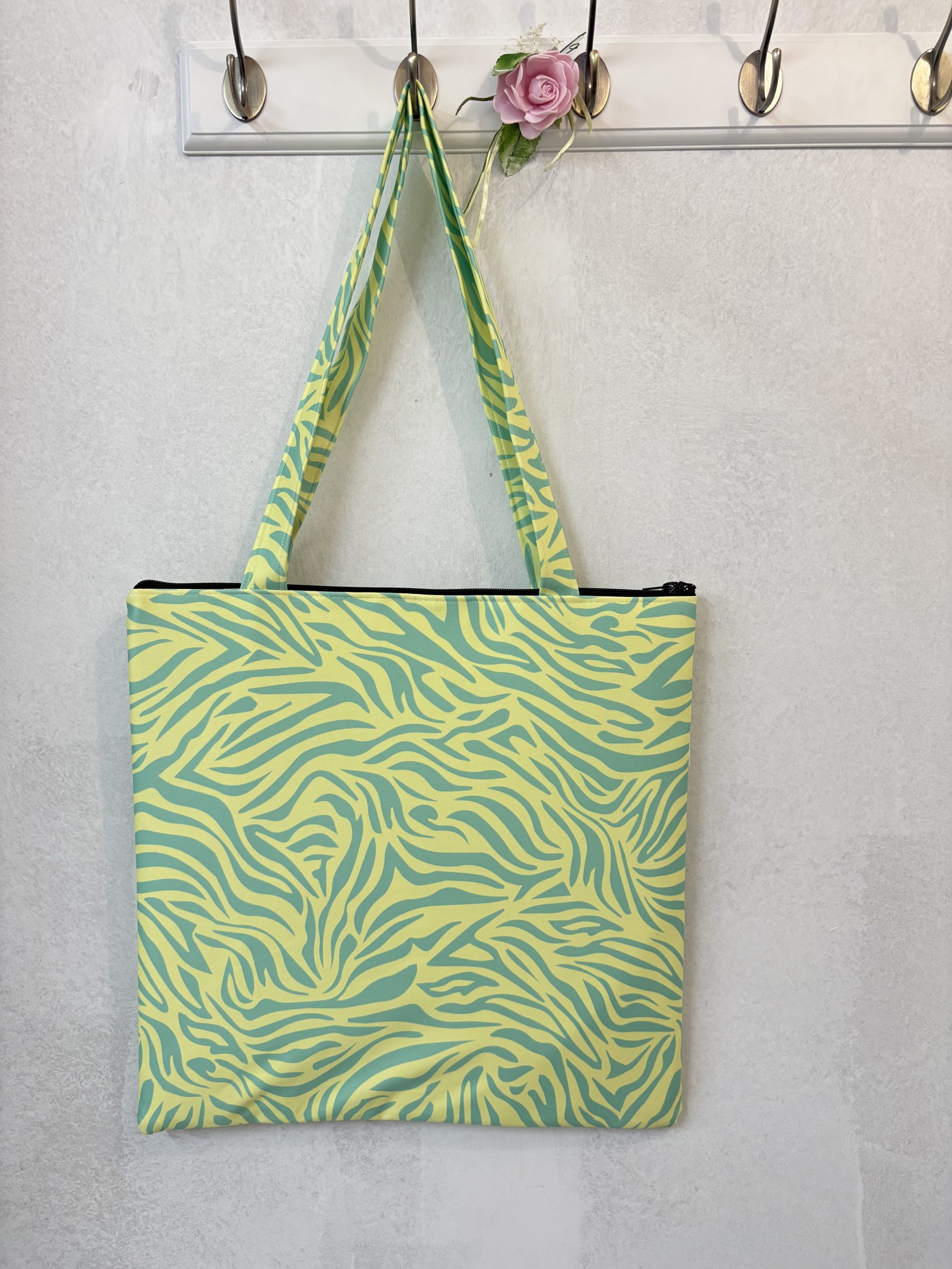 image00007 Summer Zebra Tote Bag - Image 1