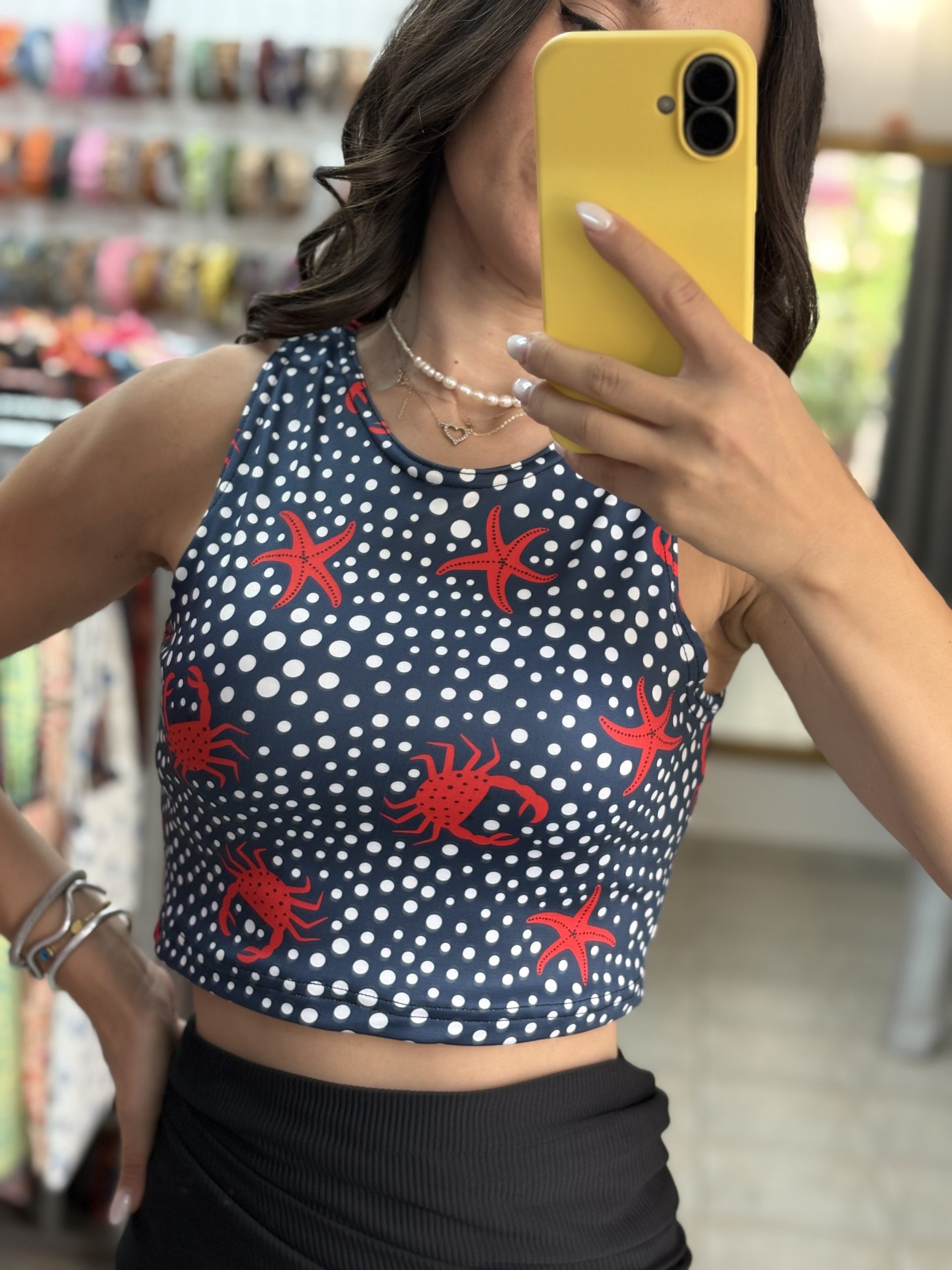 image00009 Crabs Crop Top - Image 1