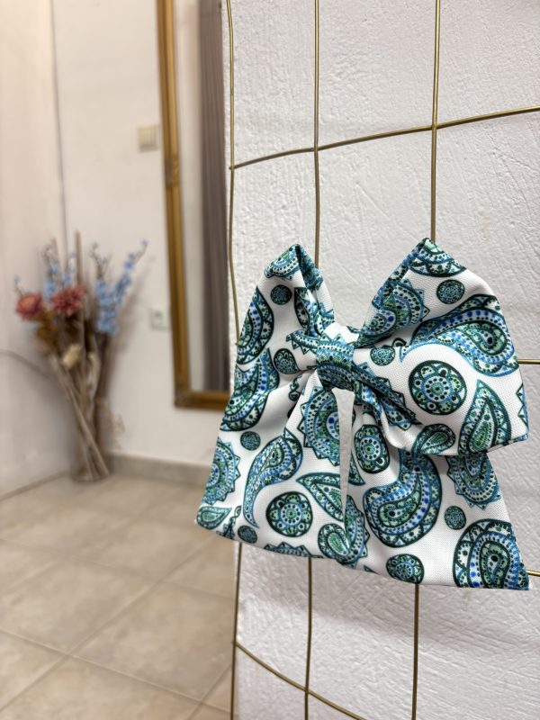 Blue Paisley Φιόγκος