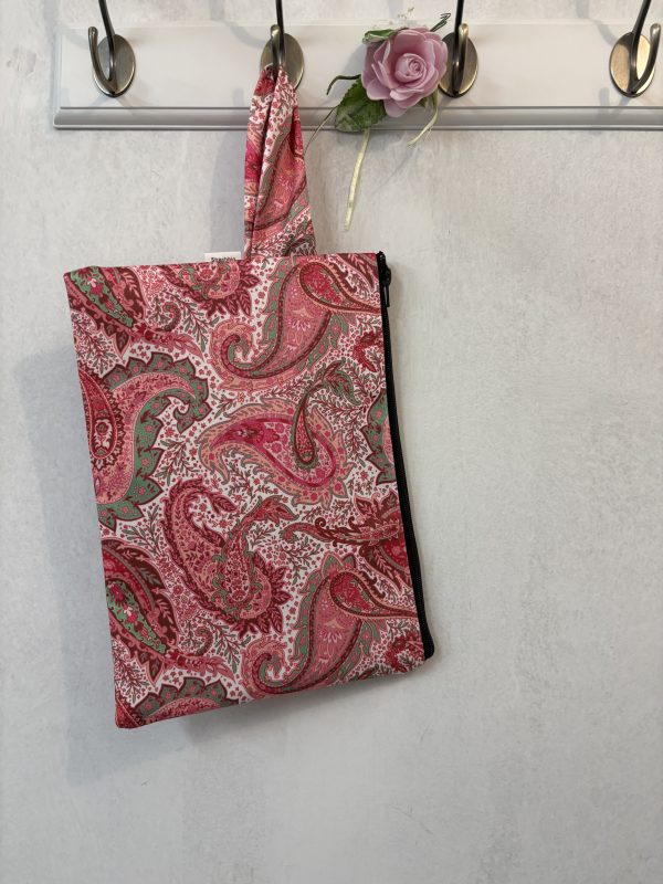 Pink Paisley Τσαντάκι