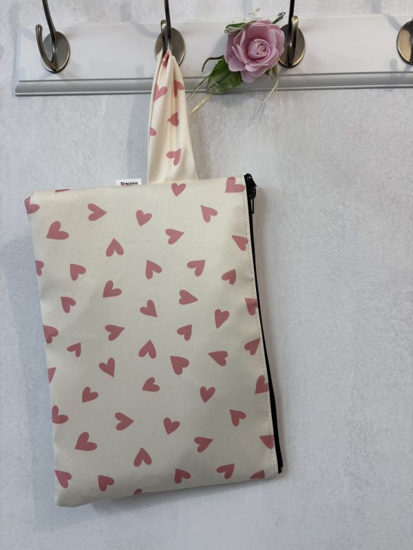 Pink Hearts Τσαντάκι