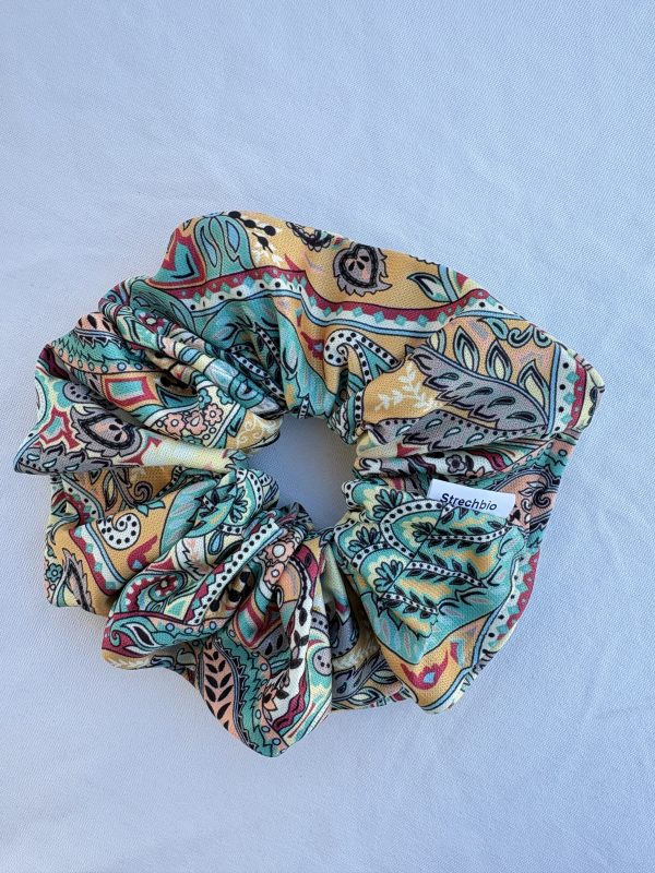 Paisley Colors Scrunchie